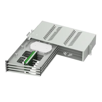 19 pollici Fiber Optic Patch Panel Sub ODF per Data Center Network ODN SC APC Tipo Swing