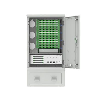 Cabinet di distribuzione di fibre FTTH all'aperto con progettazione e costruzione di materiali SMC