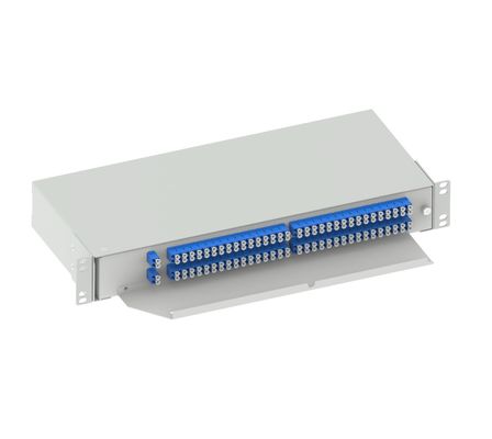 FTTX Network 19 pollici Fibra ottica Splitter Patchpanel Sub ODF Swing Tipo per in sistemi