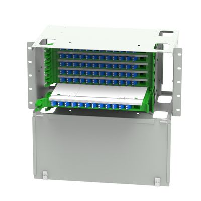 LC tipo 96 Ports Fiber Patch Panel per la distribuzione FTTH in rete in data center ODF