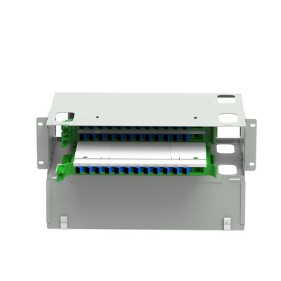 Data Center Essential 48 porte SC tipo Fibra ottica di distribuzione Patchpanel con 5