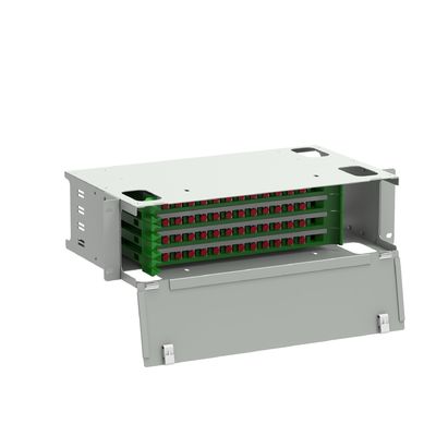 Apparecchiature in fibra ottica di rete ODN con sistema di distribuzione subottica a 48 porte di tipo FC