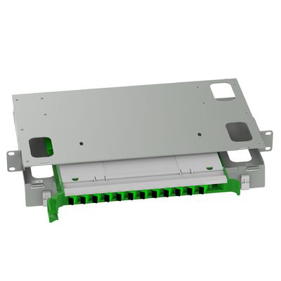 5 Patchpanel di distribuzione in fibra ottica di tipo SC a 12 porte per applicazioni FTTX durevoli
