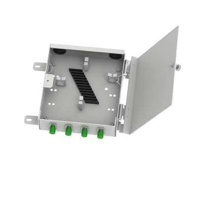 FC APC Tipo 4 Cores Terminal Box Miglior box di distribuzione in fibra ottica per FTTX in rete