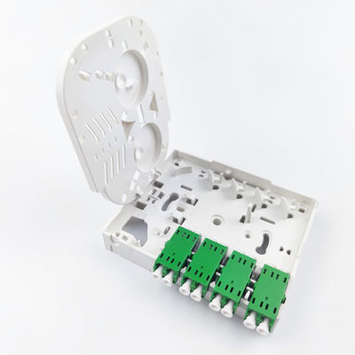 Network None 4 Core Fiber Optic Faceplate Socket Panel per l'installazione FTTH interna
