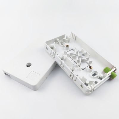 Pannello di presa per fascia di fibra ottica in plastica per interni