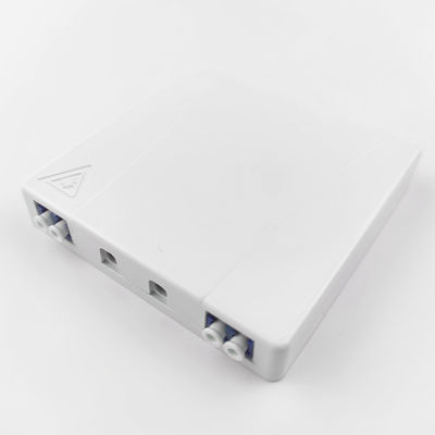 5 LC grigio/bianco pannello di presa di fascia di fibra ottica di plastica UPC per rete FTTH interna