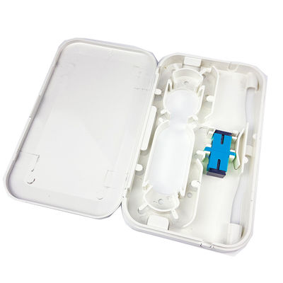 Applicazioni di rete FTTH pannello di presa di fibra ottica in plastica per interni bianchi