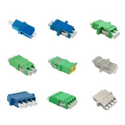 1 porta / 2 porte / 4 porte LC APC UPC PC Adapter in fibra ottica per una connessione agevole