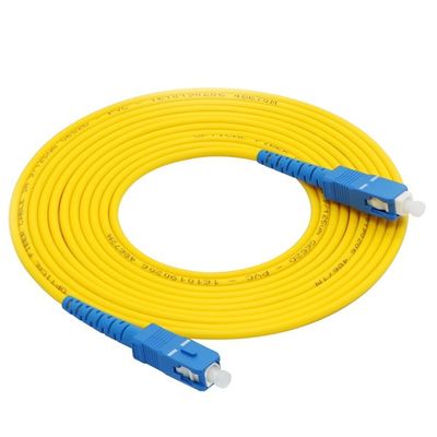 Connessione a fibra ottica a lungo termine SC Fibra ottica Pigtail Patchcord con 5 volte