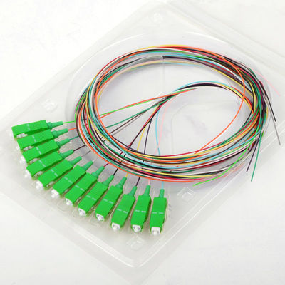 Connessione a fibra ottica a lungo termine SC Fibra ottica Pigtail Patchcord con 5 volte