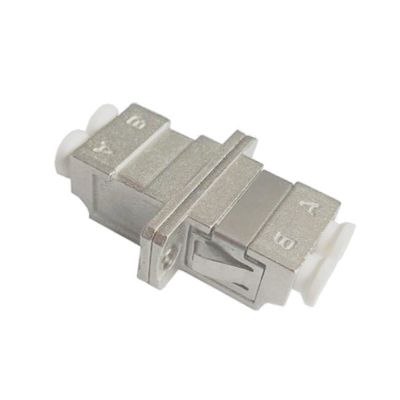 1 porta / 2 porte / 4 porte LC APC UPC PC Adapter in fibra ottica per una connessione agevole