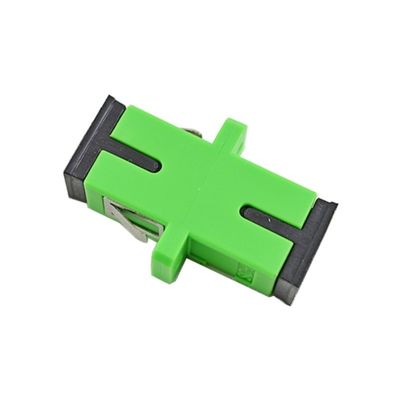 Adattatore a fibra ottica quadri-SC a prova di polvere senza orecchie con APC UPC PC PBT Material 1 Port/2 Ports