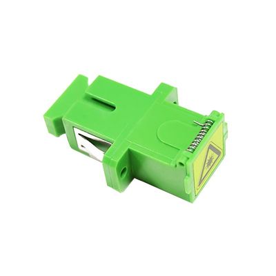 Adattatore a fibra ottica quadri-SC a prova di polvere senza orecchie con APC UPC PC PBT Material 1 Port/2 Ports