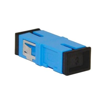 Adattatore a fibra ottica quadri-SC a prova di polvere senza orecchie con APC UPC PC PBT Material 1 Port/2 Ports