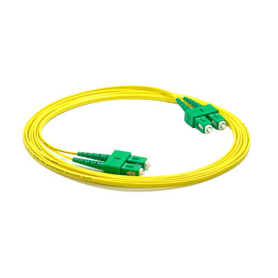 Connessione a fibra ottica SC Patchcord a fibra ottica per apparecchiature APC 5
