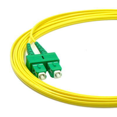 Connessione a fibra ottica SC Patchcord a fibra ottica per apparecchiature APC 5