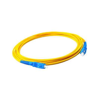 Equipaggiamento a fibra ottica SC UPC Patchcord a fibra ottica per connessione a fibra ottica veloce