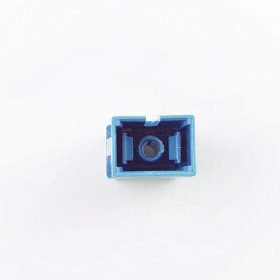 1 Port PBT Material Earless Dustproof Simplex Coupler SC Adapter in fibra ottica con UPC