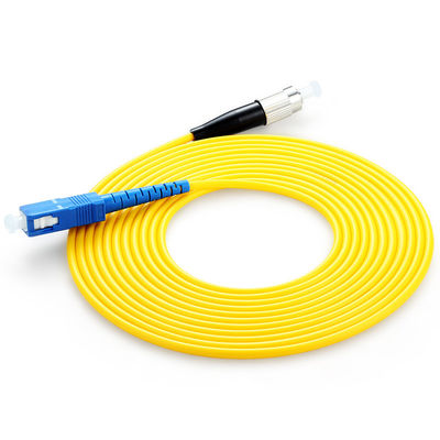 Funzione di connessione in fibra ottica Lunghezza personalizzabile SC FC Patchcord in fibra ottica