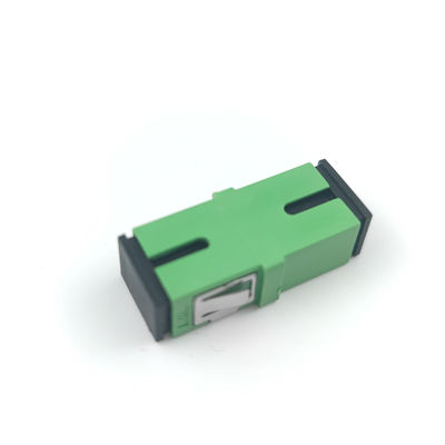 SC APC Coupler Simplex a prova di polvere senza orecchie per la connessione attiva in fibra ottica in FTTH