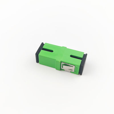 SC APC Coupler Simplex a prova di polvere senza orecchie per la connessione attiva in fibra ottica in FTTH