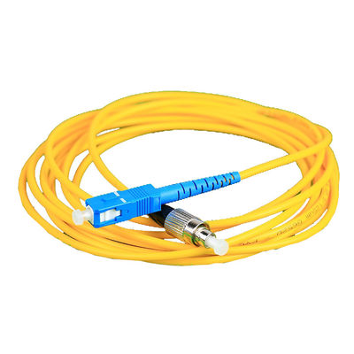 Funzione di connessione in fibra ottica Lunghezza personalizzabile SC FC Patchcord in fibra ottica