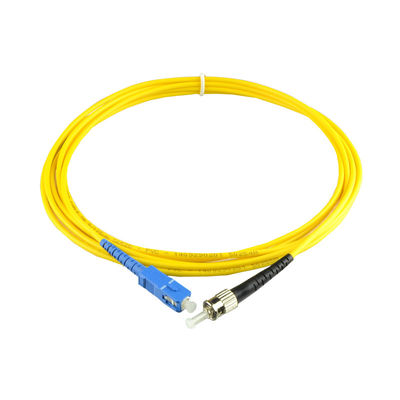 Corde di patchcord in fibra ottica SC ST di lunghezza personalizzabile per apparecchiature di altissimo livello