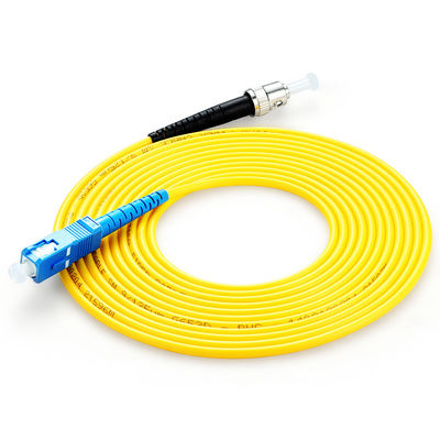 Corde di patchcord in fibra ottica SC ST di lunghezza personalizzabile per apparecchiature di altissimo livello