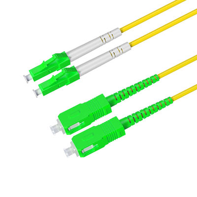 Lungozza personalizzabile a basso prezzo SCAPC LCAPC Fibra pigtail patchcord per fibre aggiornate