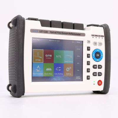 3 Time OTDR LOT5100 MINI Fiber Tester Equipment per maniglia del cavo in fibra ottica FTTH