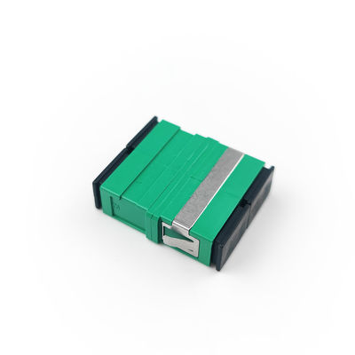 5 PBT Coupler duplex antipolvere senza orecchie SC Adapter a fibra ottica con APC
