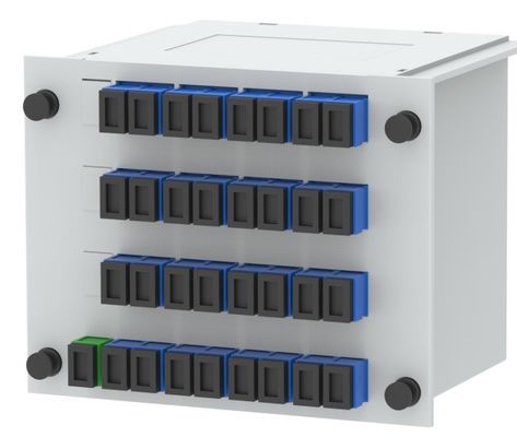 FTTX Fibra ottica PLC Splitter Insertion Tipo 1x2 1x4 1x8 1x16 1x32 1x64 con SC/UPC 5