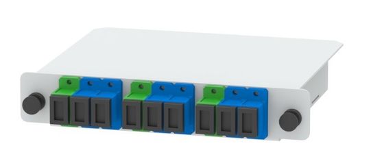 FTTX Fibra ottica PLC Splitter Insertion Tipo 1x2 1x4 1x8 1x16 1x32 1x64 con SC/UPC 5