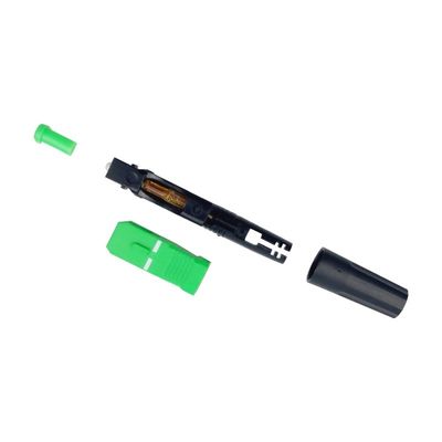 FTTH Simplex Field Assembly SC Cavo a goccia di fibra ottica per connettore rapido di rete