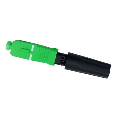 FTTH Simplex Field Assembly SC Cavo a goccia di fibra ottica per connettore rapido di rete