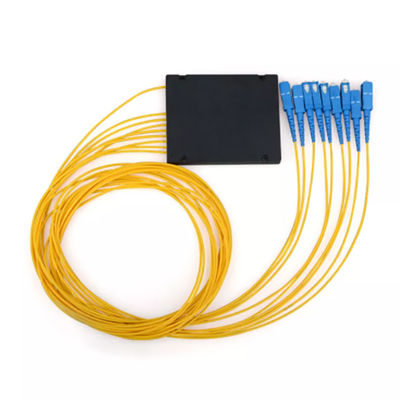 SC FC UPC APC Splitter e divisori per reti LAN cablate 2 mm Casket Type Fiber Optic