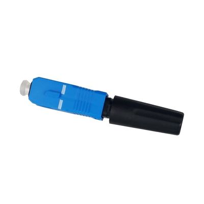 FTTH Simplex Field Assembly SC Cavo a goccia di fibra ottica per connettore rapido di rete