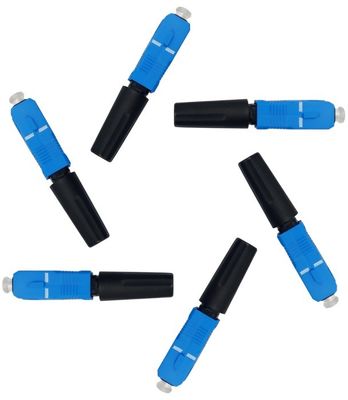 FTTH Simplex Field Assembly SC Cavo a goccia di fibra ottica per connettore rapido di rete