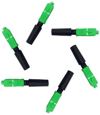 FTTH Simplex Field Assembly SC Cavo a goccia di fibra ottica per connettore rapido di rete