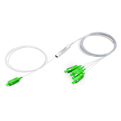1310nm 1550nm Lunghezza d'onda PLC Fibra ottica Splitter per rete FTTX Lunghezza personalizzata