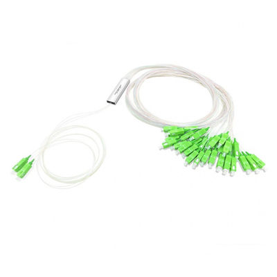 1310nm 1550nm Lunghezza d'onda PLC Fibra ottica Splitter per rete FTTX Lunghezza personalizzata