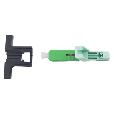 Simplex SC Fibra ottica Fast Connector UPC lucidato per l'assemblaggio a campo FTTH del cavo a goccia