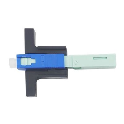 Simplex SC Fibra ottica Fast Connector UPC lucidato per l'assemblaggio a campo FTTH del cavo a goccia