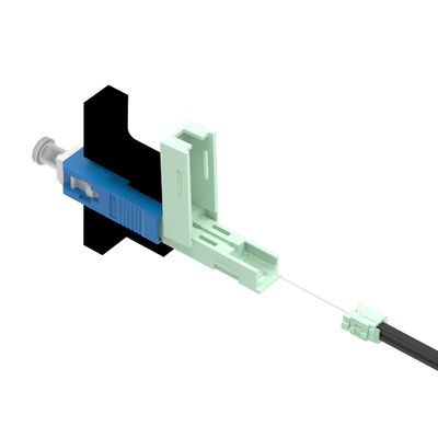 Simplex SC Fibra ottica Fast Connector UPC lucidato per l'assemblaggio a campo FTTH del cavo a goccia