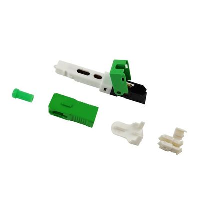 MAX≤0,5dB Perdita di inserimento SC UPC SM Simplex Fiber Optic Fast Connector per FTTH e rete