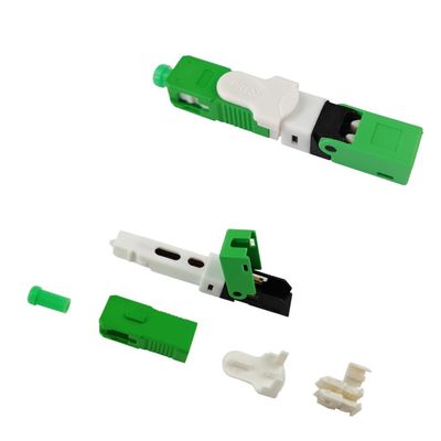 MAX≤0,5dB Perdita di inserimento SC UPC SM Simplex Fiber Optic Fast Connector per FTTH e rete