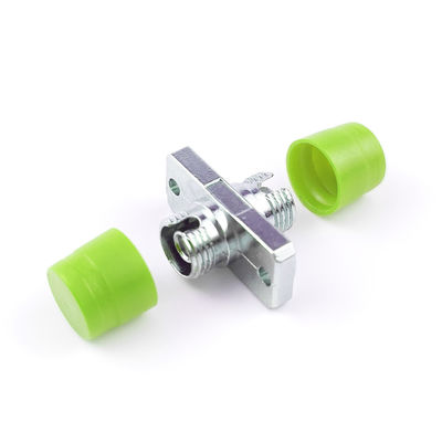 FTTH Simplex APC FC Adapter in fibra ottica con colore verde e caratteristica rettangolare