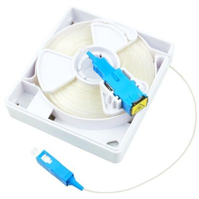30 M Max Capacità Cassa di archiviazione in fibra ottica ad alta capacità con connettore SC invisibile