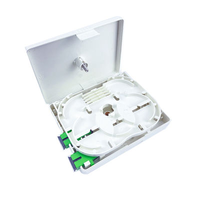 Interno 2 Core Plastic Fiber Optic Faceplate Socket Panel SC Tipo di connettore per rete FTTH